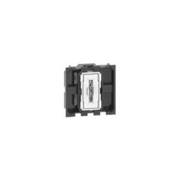 Bouton Poussoir 1P 10A 250VAC living now 2 Modules, Bornes Automatiques, Eclairable