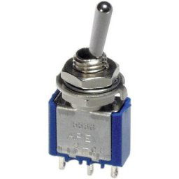 Apem - Interrupteur à levier 1 x On/On 5256AB 250 v/ac 3 a à accrochage 1 pc(s)