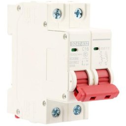 2P dc 500V 16A Mini disjoncteur mcb Disjoncteur de sécurité DZ47-63Z-2P