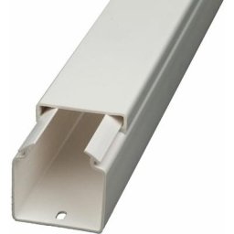 Mini goulotte Rs Pro 15 mm x 15mm, en pvc ( Prix pour Sachet de 7 )