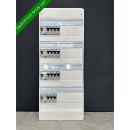 Legrand - Tableau électrique 4 rangée assemblé par Elec discount avec composant : 4ID40