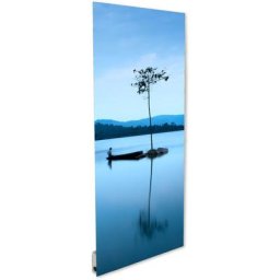Ilo / Radiateur Électrique Rayonnant Mural / 500W / +28 Motifs, Design Unique / Extra Plat Verre