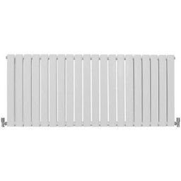 Radiateur Plat Mural 60 x 140 cm Blanc Brillant Pour Salle de Bain, Cuisine, Maison Moderne Design