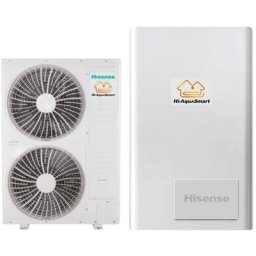 Hi-aquasmart ahm-160uxcsapa3 + ahw-160ucsep pompe à chaleur air-eau split r-410 avec régulation