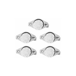 5 pièces KSD301 Interrupteur de Commande Thermique de température de Thermostat, 250V10A no,