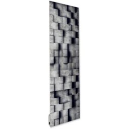 Ilo /Radiateur Électrique Rayonnant Mural /500W / +28 Motifs, Design Unique /Extra Plat Verre
