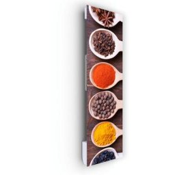 Ilo / Radiateur Électrique Rayonnant Soufflant Mural / 1250W / +28 Motifs, Design Unique / Extra