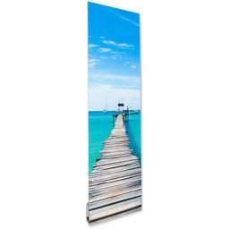 Ilo / Radiateur Électrique Rayonnant Mural / 500W / +28 Motifs, Design Unique / Extra Plat Verre