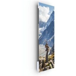 Ilo / Radiateur Électrique Rayonnant Soufflant Mural /1250w/ +28 Motifs, Design Unique / Extra Plat