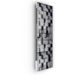 Ilo / Radiateur Électrique Rayonnant Soufflant Mural / 1250W / +28 Motifs, Design Unique / Extra