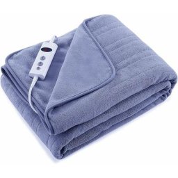 RELAX4LIFE Couverture Chauffante Électrique 220-240V, Jet Chauffant Rapide avec Télécommandé 9