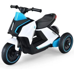 Moto Electrique avec Demarrage a Un Bouton,Scooter Vespa Electrique avec Roues Antiderapantes,