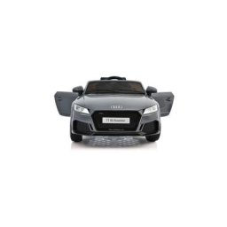 Liberté - Voiture électrique pour enfants, Audi tt rs grise, 12V avec moteurs 2 × 30W pour enfants