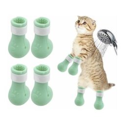 Anti-rayures coupe-ongles bain morsure lavage chat pieds couverture lavage anti-rayures griffe