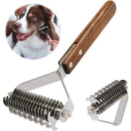 Coat King Râteau Pet Undercoat Rake Dog Dematting Peigne Pet Toilettage Brosse Outil Deshedding 17