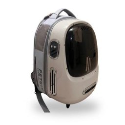 Sac à dos connecté blanc Petkit pour animaux - Blanc