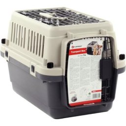 Flamingo Pet Products - Cage de transport Neto xs 33 x 50 x 33 cm grise pour chien Gris