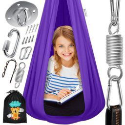 KESSER® Balançoire Set Hamac Balançoire Enfants & Adultes Indoor Outdoor Idéal pour l'exercice