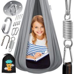 Kesser - Balançoire Set Hamac Balançoire Enfants & Adultes Indoor Outdoor Idéal pour l'exercice