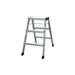 Krause - Marche-pied pliable à roulettes 2X3 Rolly 130068 Hauteur de travail (max.) (détails) 2.65 m