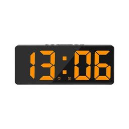 Smart Grande horloge murale numérique app Contrôle Heure/Date/&Activation du son et fonction de