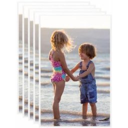 Collage de cadres photo 5 pcs de table Blanc 10x15 cm mdf Vidaxl Blanc
