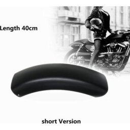 1PCS Moto Garde-boue Arrière Pour Harley Bobber Chopper Type-Short Noir Agito