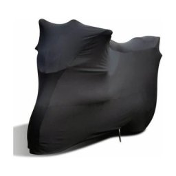 Housse moto noire 220x95x110cm en 1 pièce
