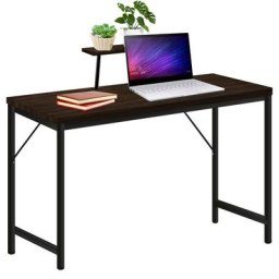 Table Bureau Informatique,Bureau avec Un Support Table d'ordinateur portable Table de Bureau Table