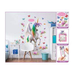 Sticker geant Licorne Magique 121 cm