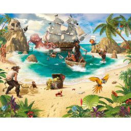 Papier peint mural Pirates Walltastic 244X305 cm