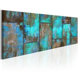 Tableau - Metal Mosaic: Blue 135x45
