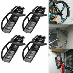Jeu de 4 supports de vélo mural capacité de charge 30KG - Aufun