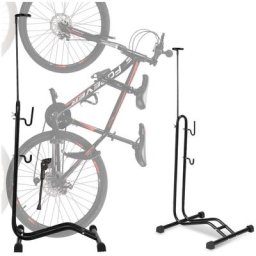 Support à vélos Râtelier Vélo au Sol en pour 1 Vélos, Rangement de Support Bicyclette de Jardin ou