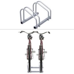 Ratelier velo 2 velos 41x32x26cm Systeme rangement pour velo