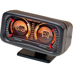 Habill-auto - Inclinomètre 4x4 lumineux noir 12V