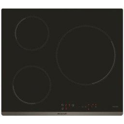 Plaque induction Brandt 8400W 58cm, 1033937 - Noir