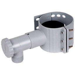 Récupérateur d'eau de pluie gris pour gouttière + scie cloche - INTERPLAST - GRIS