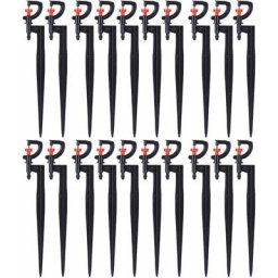 Arroseur d'arrosage, 20 pièces, Micro - arroseur Rotatif à 360 degrés de Type G