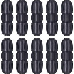 Ersandy - 10 pièces connecteurs droits connecteurs goutte à goutte raccords de tuyau d'eau 16mm pe