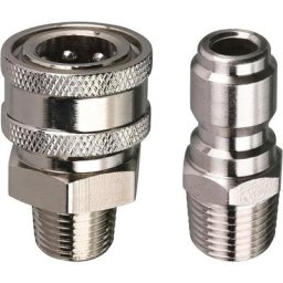 Kit adaptateur à connexion rapide pour nettoyeur haute pression, filetage mâle 9,5 mm, 5000 psi 1