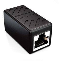 Ersandy - 1x CAT6 Coupleur Connecteur de Câble Câbles de Réseau Câble Patch Câble Ethernet