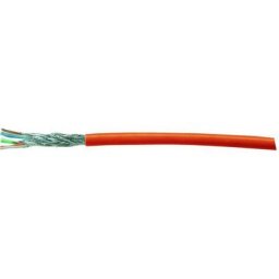 Kash - 70M049 Câble réseau cat 7 s/ftp 4 x 2 x 0.25 mm² orange 25 m - orange