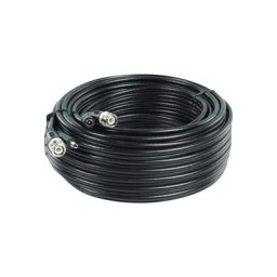 RG 59/20 BNC (sf) alimentation, vidéo Rallonge [1x DC femelle 5.5 mm, BNC mâle - 1x DC mâle 5.5 mm,