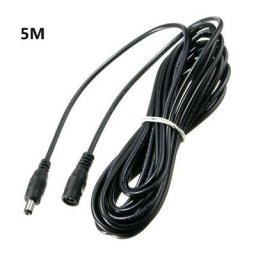 5.5x2.1mm cctv Cable Power Extension Plomb Alimentation Pour Caméra dvr 5M
