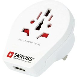 1500268 Adaptateur de voyage Country Adapter World to usa usb - Skross