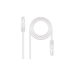 Nano Cable 10.20.0101 - Câble de raccordement RJ45 Cat.5E utp AWG24, couleur Blanc