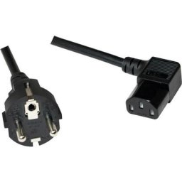 Appareils iec Câble de raccordement [1x Prise mâle + contact de protection - 1x Secteur femelle