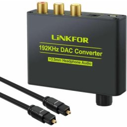 Convertisseur décodeur audio numérique à analogique AC-3/DTS, Dolby/DTS 5.1