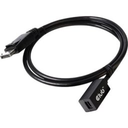 DisplayPort / Mini-Display Câble adaptateur Fiche mâle DisplayPort, Prise femelle Mini DisplayPort